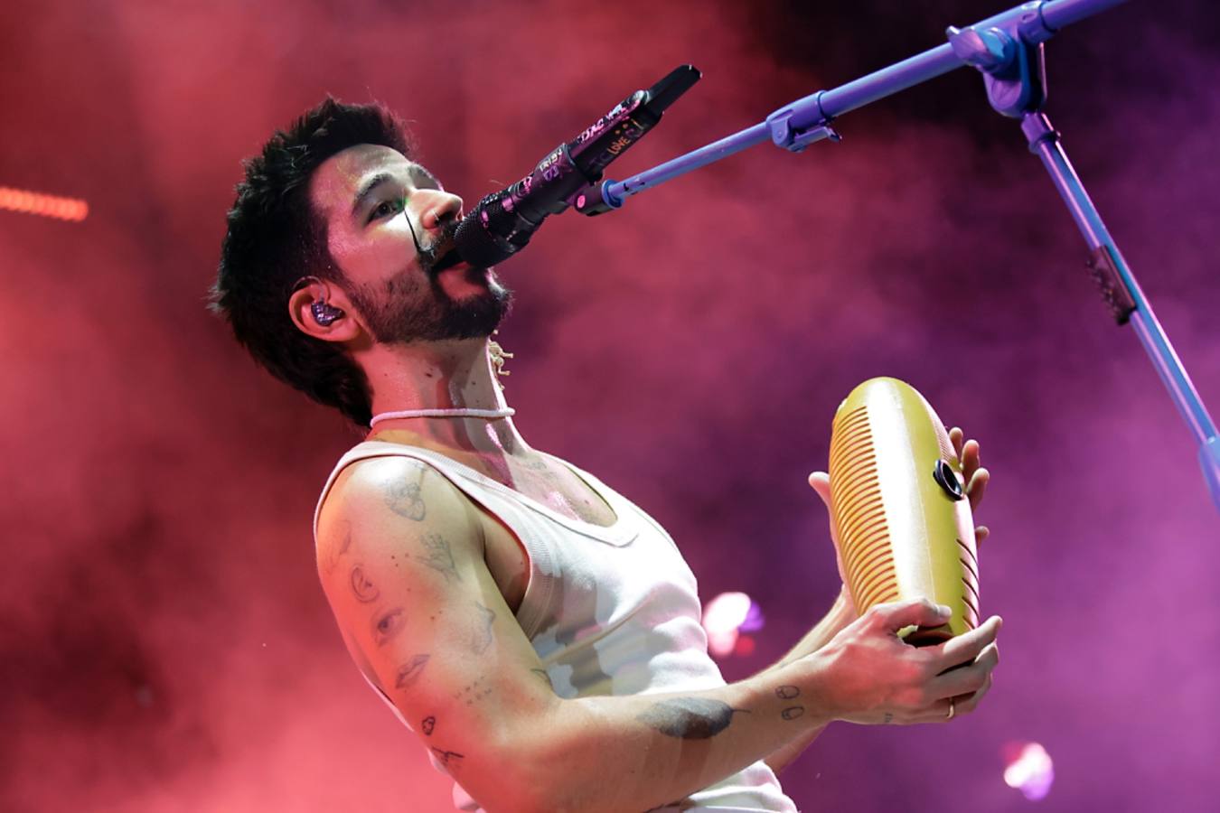 Actuación de Camilo en el Estadio de la Cartuja