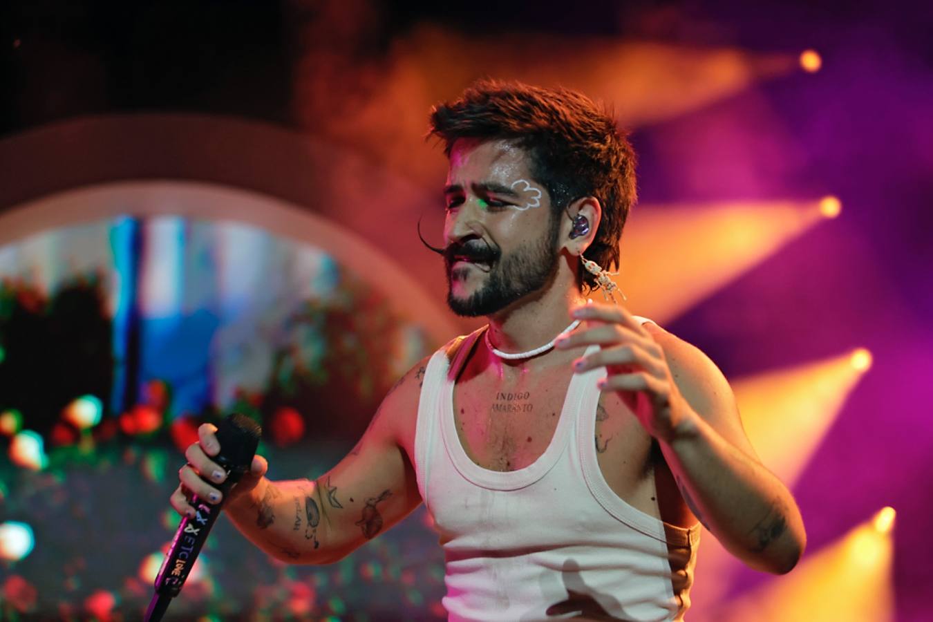 Actuación de Camilo en el Estadio de la Cartuja