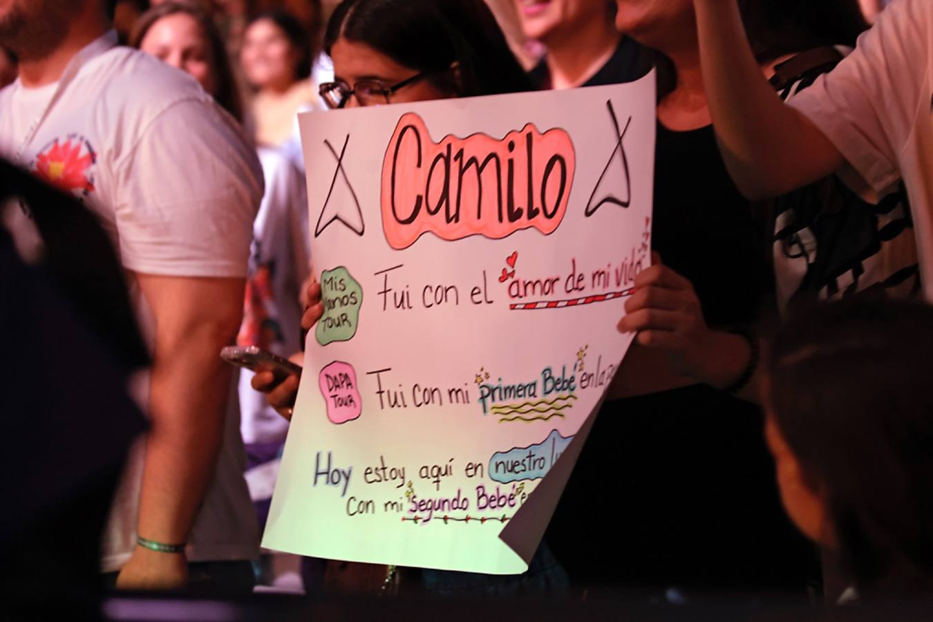 Actuación de Camilo en el Estadio de la Cartuja