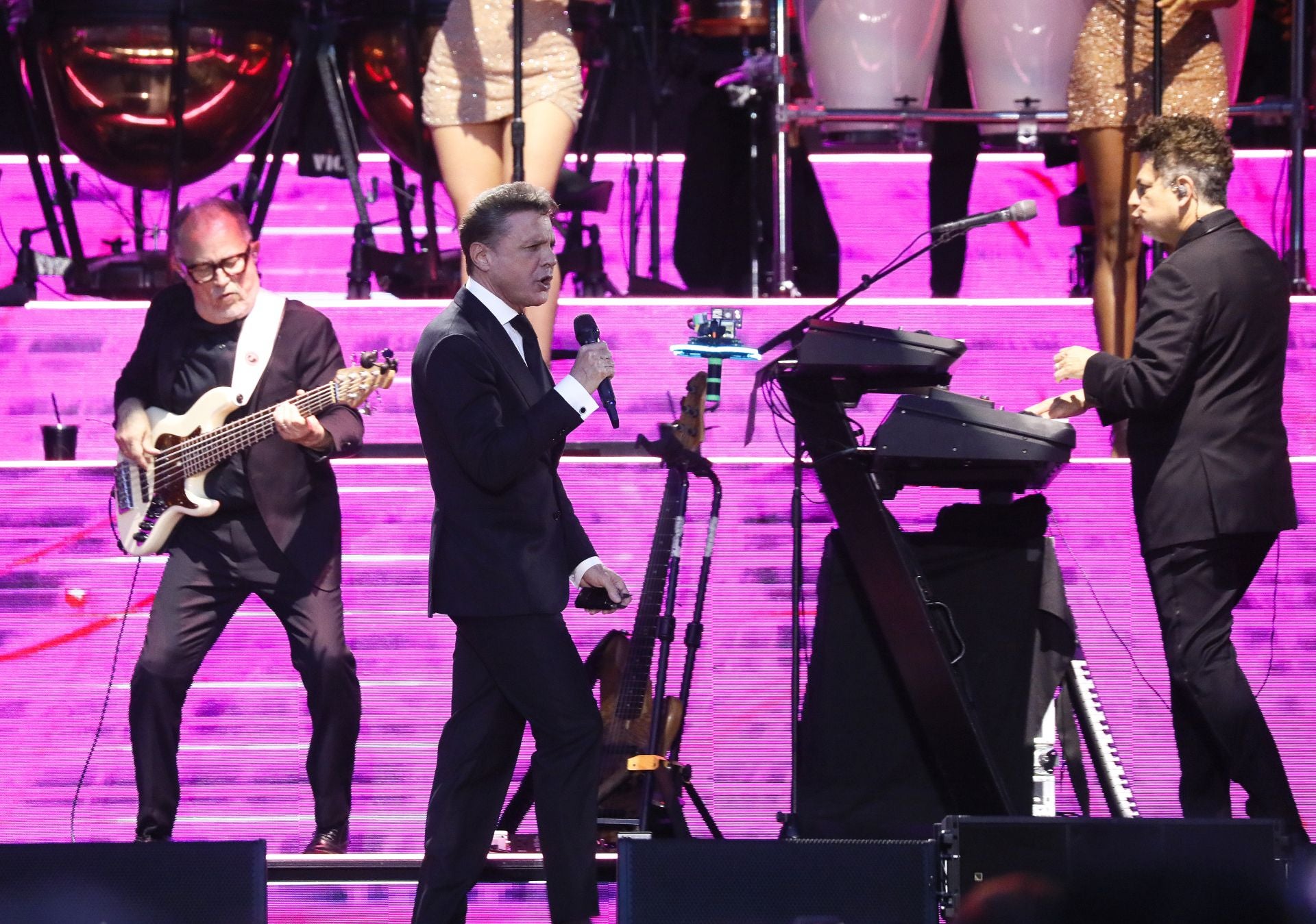 El concierto de Luis Miguel en el estadio de la Cartuja de Sevilla