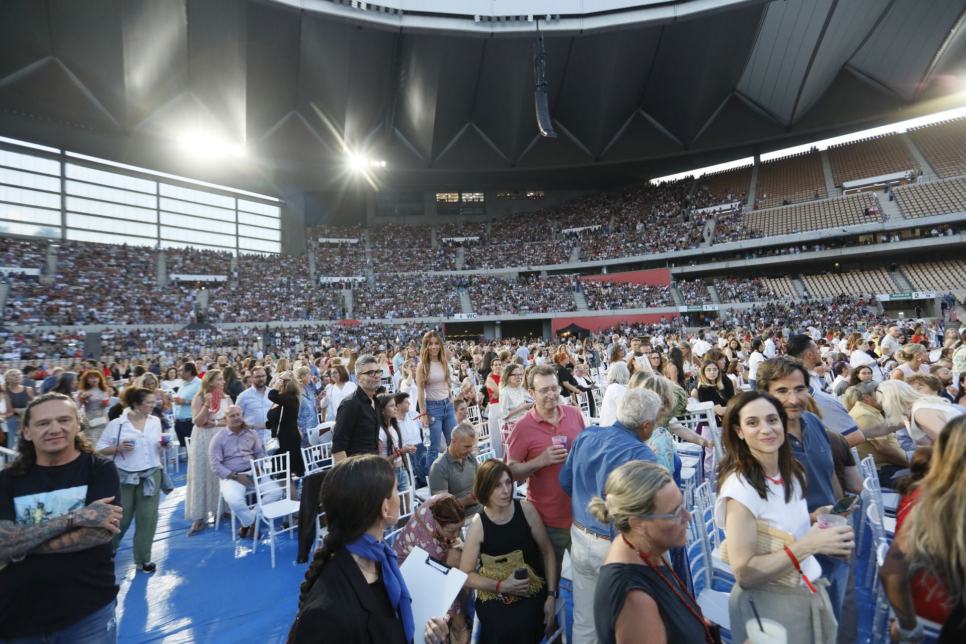 El concierto de Luis Miguel en el estadio de la Cartuja de Sevilla
