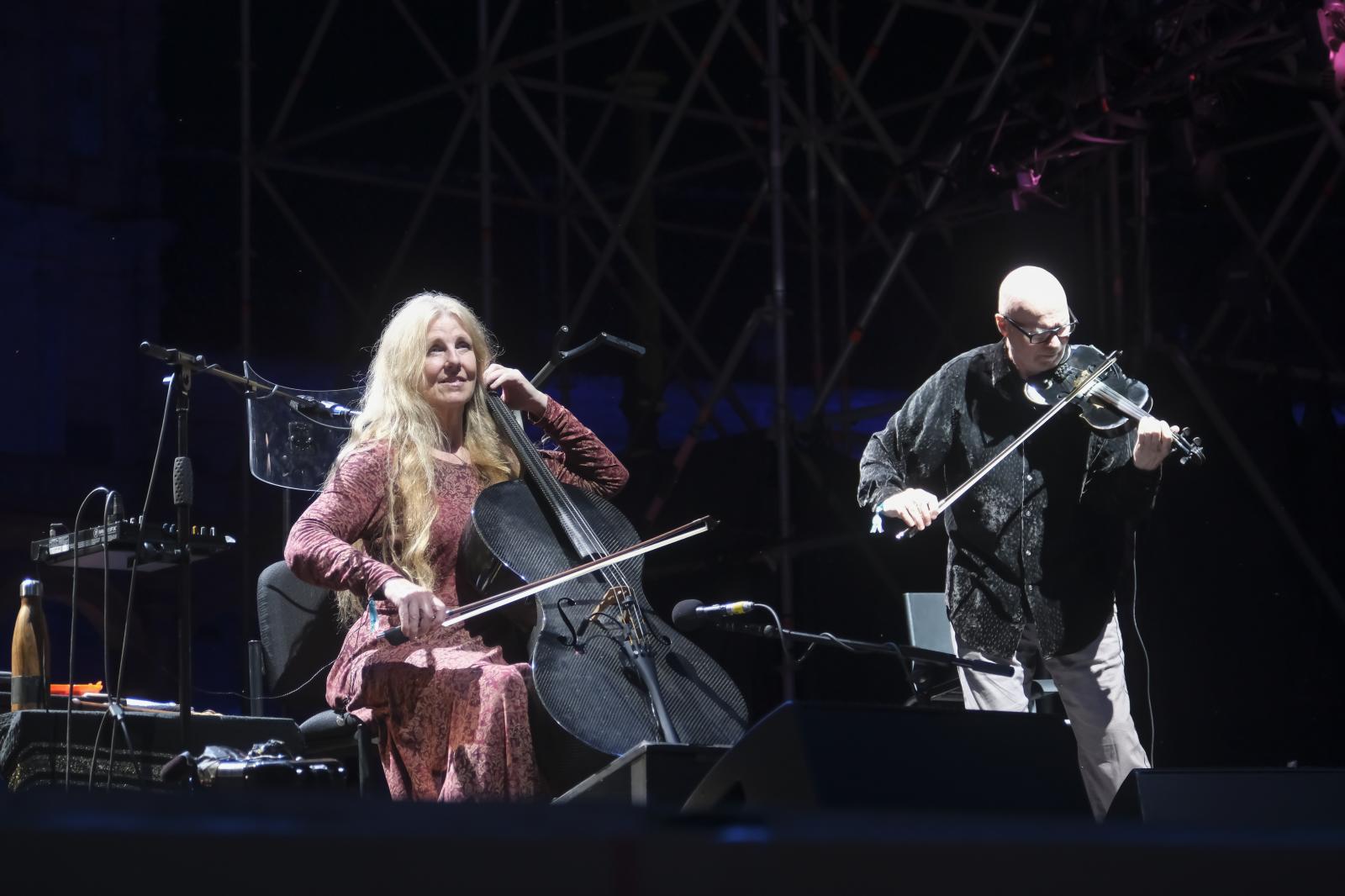 Actuación de Loreena McKennitt en la Plaza de España este domingo