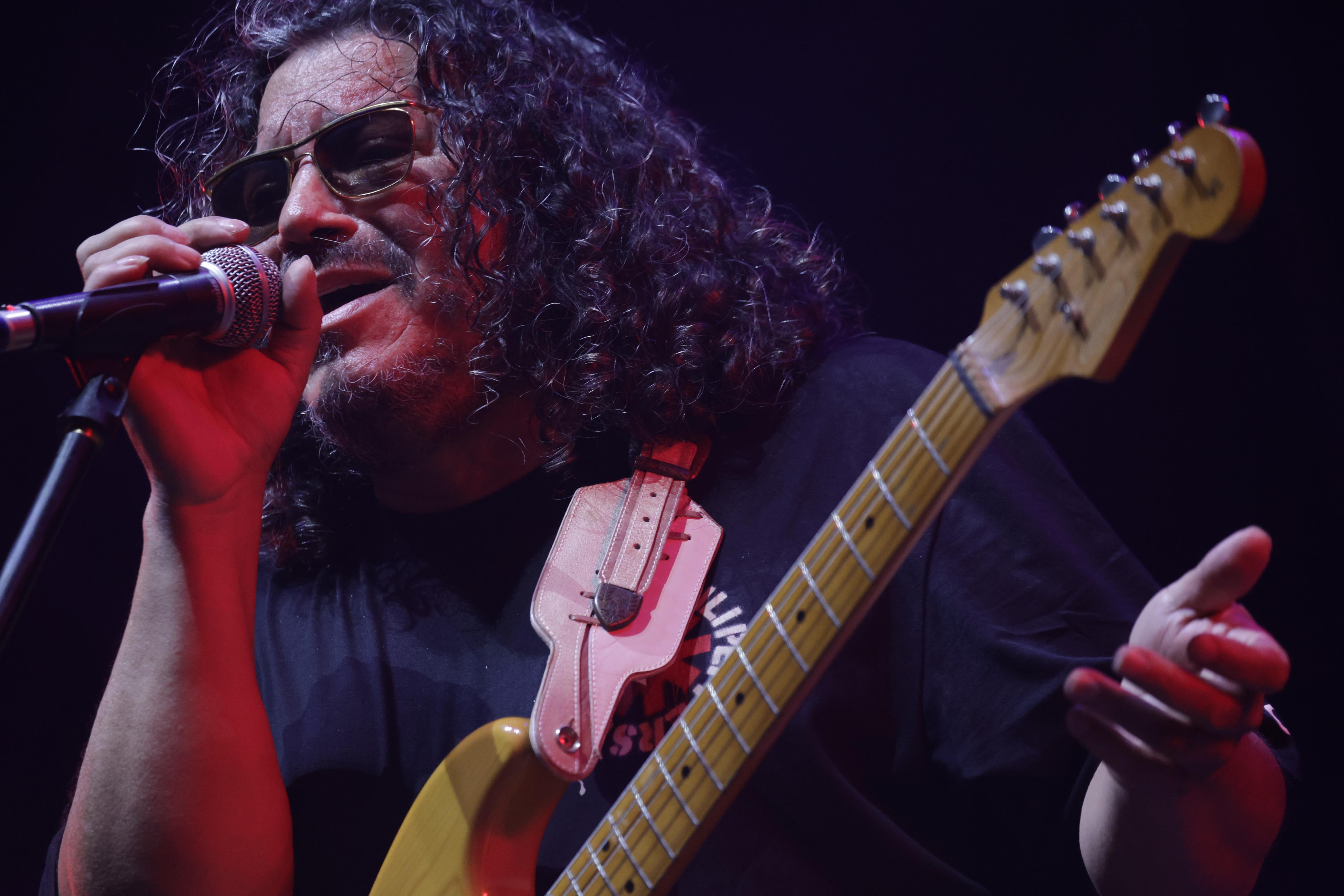 Raimundo Amador en un instante de su actuación en Icónica