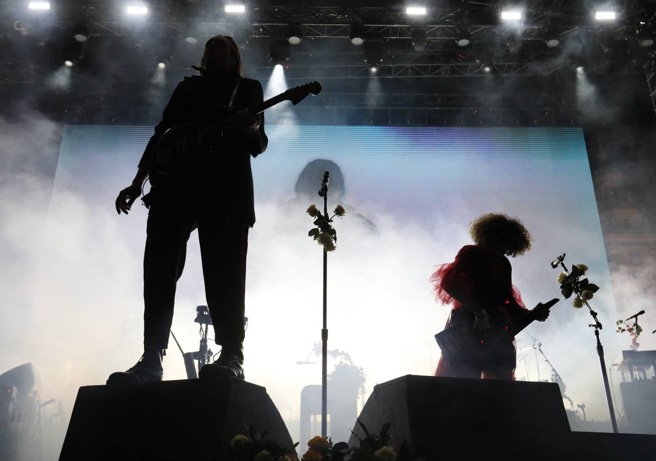 Arcade Fire llenó la Plaza de España con el sonido de su rock alternativo