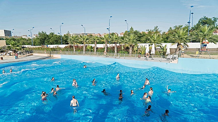 Playa Quetzal, una de las atracciones de Agua Mágica
