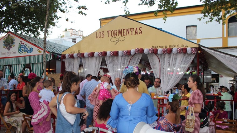 Ambiente en la Feria de Constantina