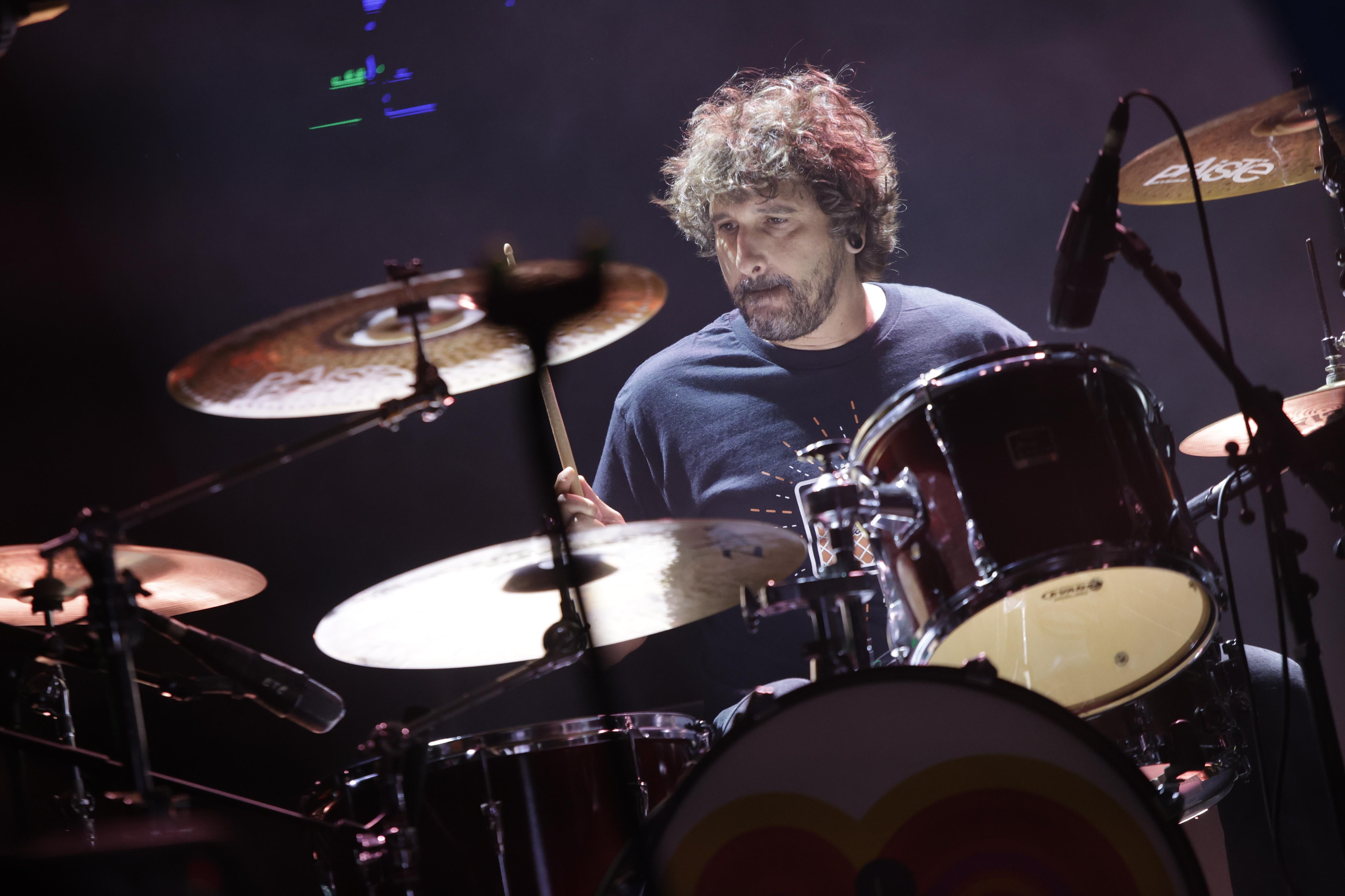 Un instante del concierto celebrado este miércoles en el CAAC de Sevilla del grupo Los Planetas