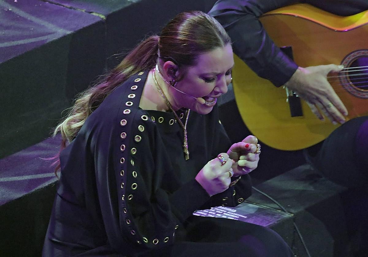 La artista gaditana Niña Pastori actúa este sábado en la Maestranza
