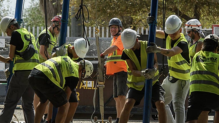 Trabajadores del Circo del Sol