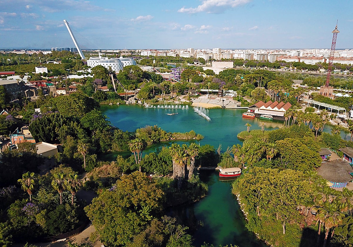 Panorámica aérea de Isla Mágica