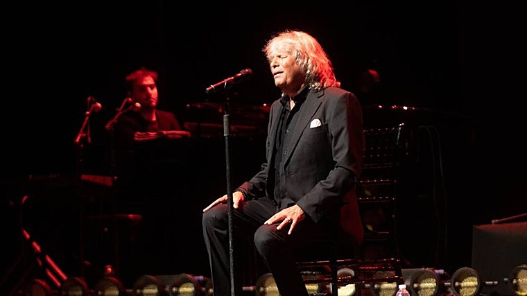 José Mercé en el concierto de Sevilla