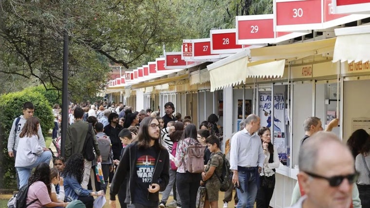 Feria del Libro en los Jardines de Murillo