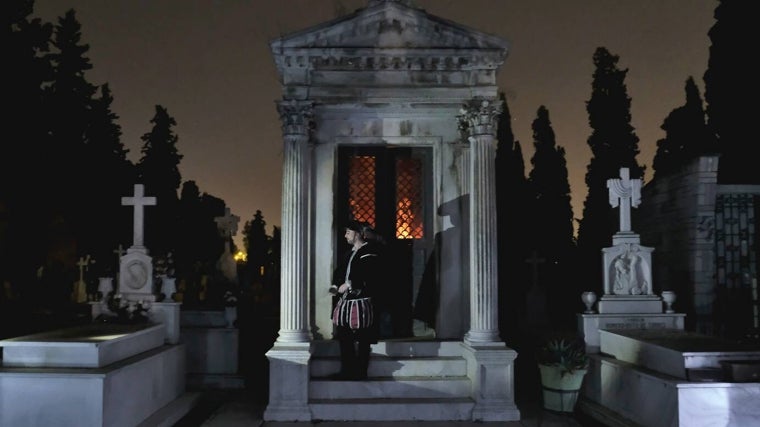 'Don Juan Tenorio' en el cementerio