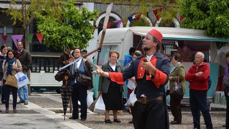 Edición pasada del Mercado de la Fantasía que se celebra en Osuna