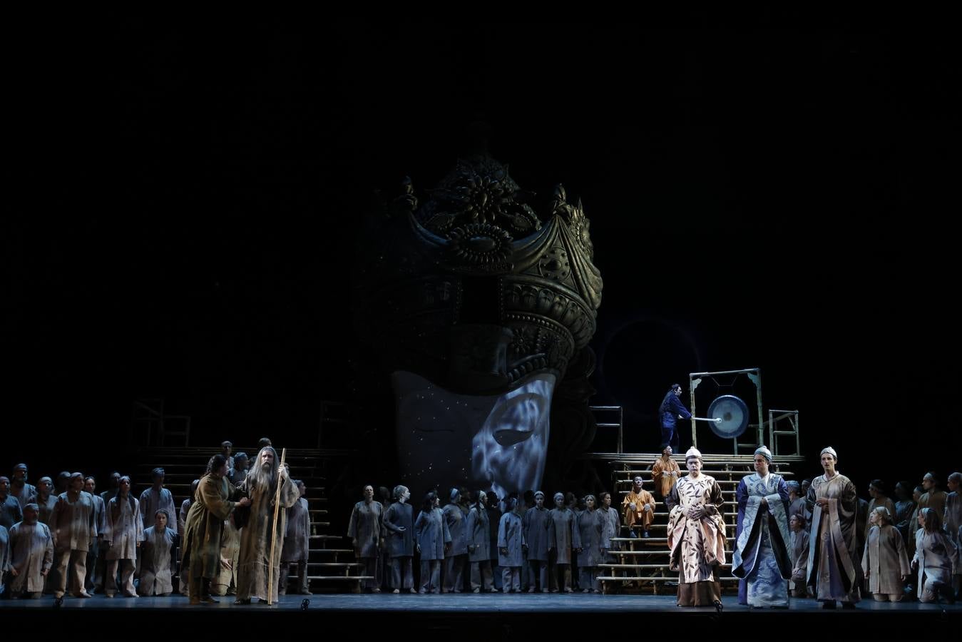 Representación de la ópera 'Turandot' en el Teatro de la Maestranza