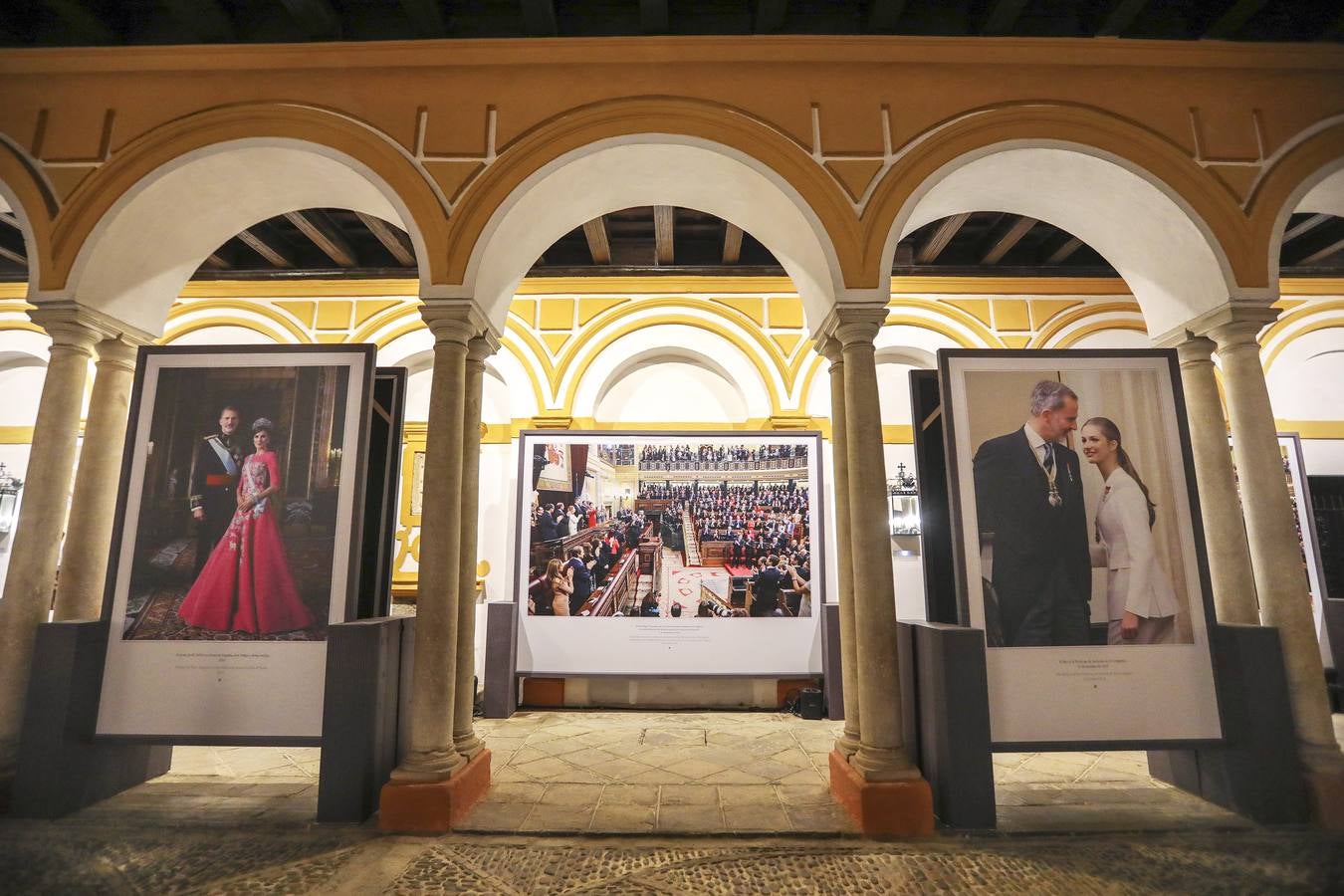 Los visitantes podrán contemplar más de veinte fotografías del reinado de Felipe VI