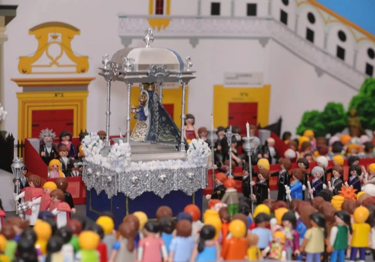 La procesión Magna, versión Playmobil