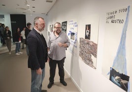 Arte y periodismo dialogan una muestra de Paco Pérez Valencia y Luis de Vega en el Colegio de Arquitectos de Sevilla