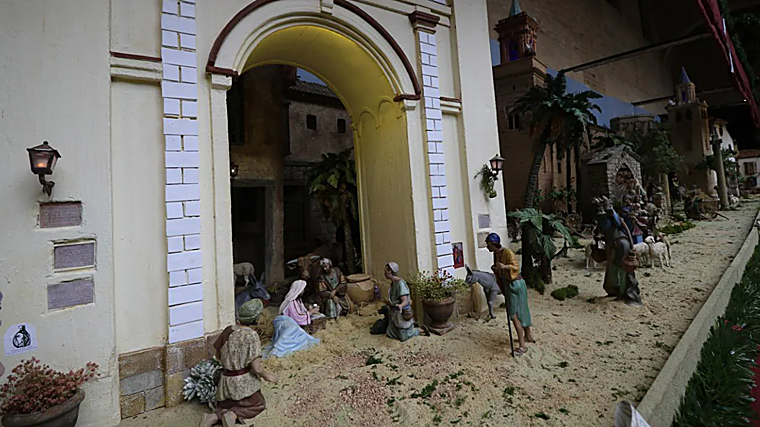 Belén Mudéjar del Palacio de los Marqueses de la Algaba de Sevilla