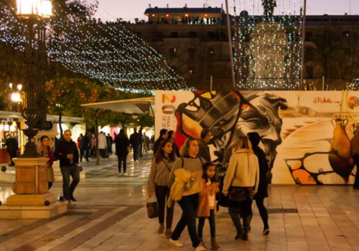 Este mercado es visitado por miles de sevillanos cada año con motivo de las fechas navideñas