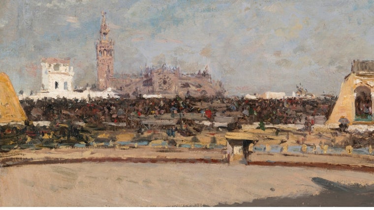 'La Plaza de Toros de Sevilla', de Mariano Fortuny