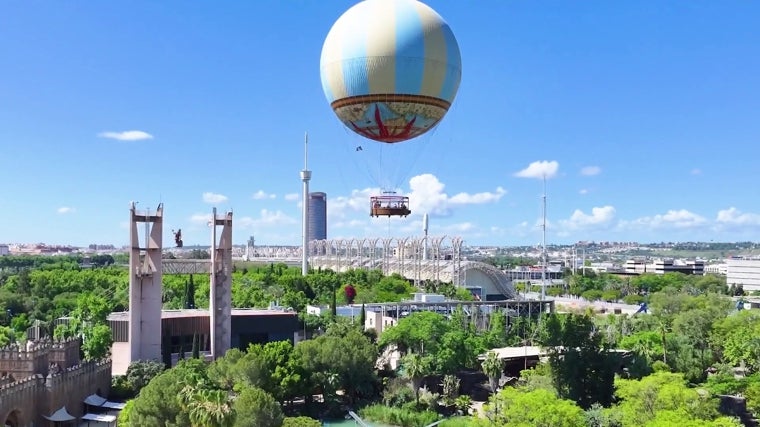 Desde la Nao Vigía se puede contemplar una bonita panorámica de la ciudad de Sevilla