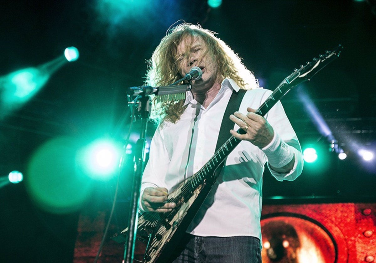 Megadeth en un concierto
