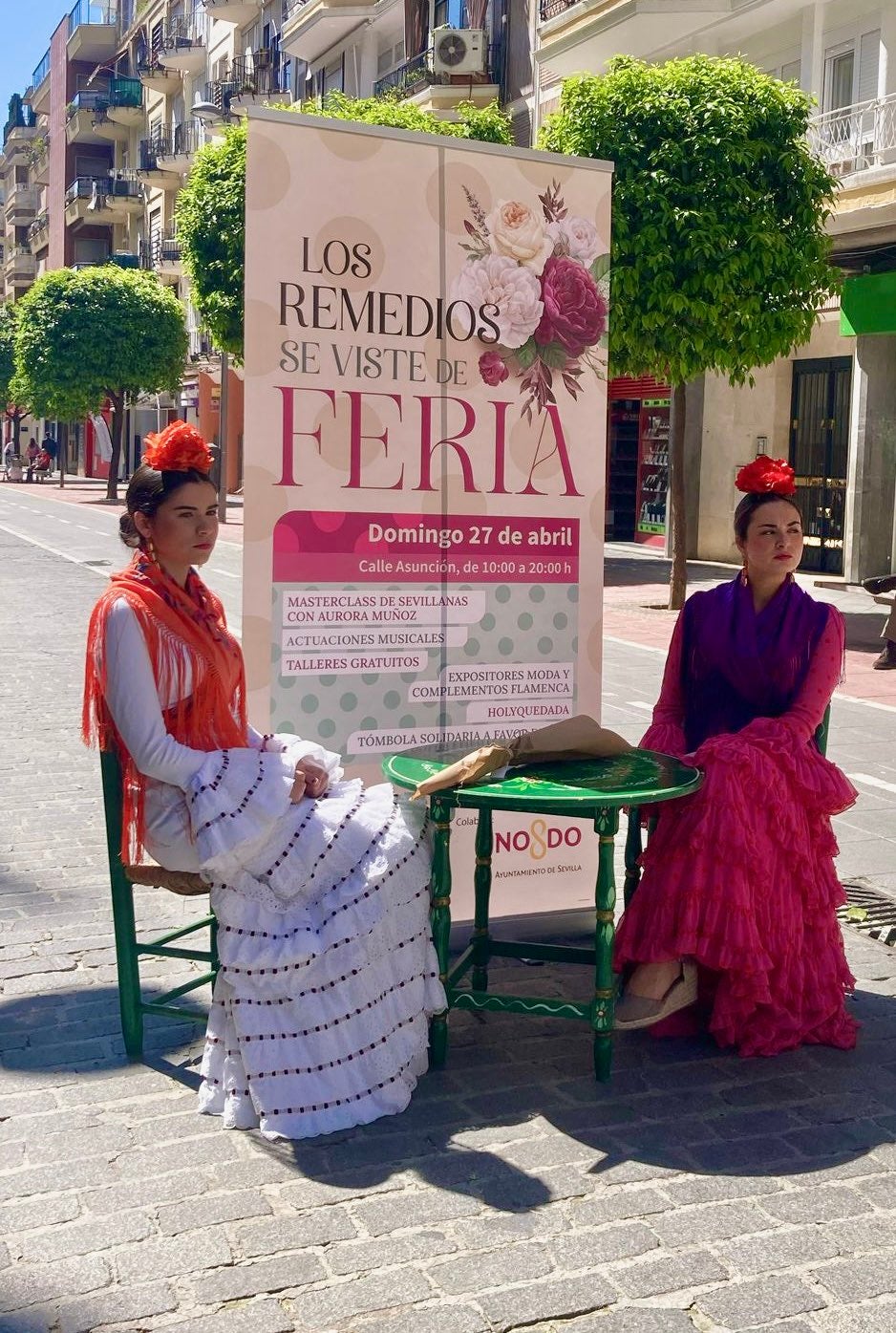 Presentación del cartel de 'Los Remedios se viste de Feria'