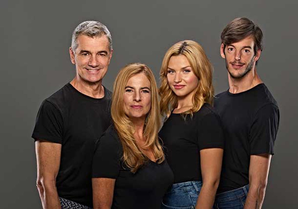 Los cuatro protagonistas de 'Parejas imperfectas'