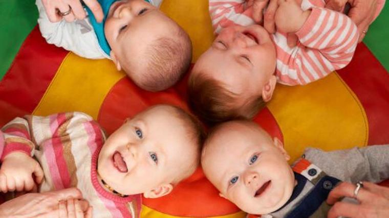 Bebés felices
