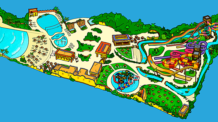 Mapa de Agua Mágica