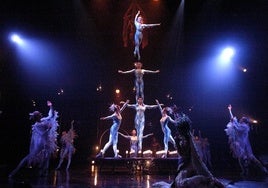 Imagen de archivo del espectáculo del Circo del Sol