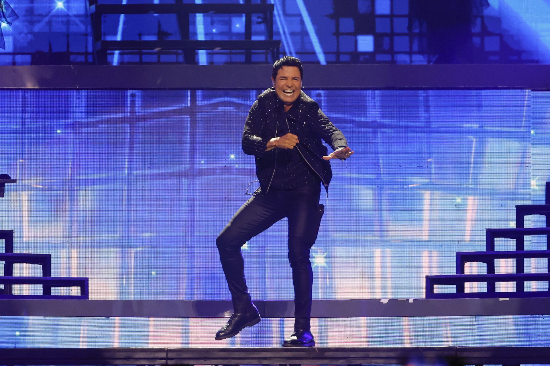 Chayanne durante uno de sus últimos conciertos