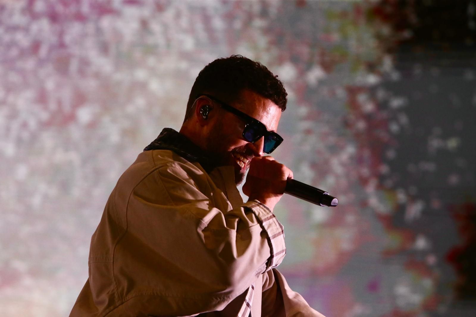 Un momento del concierto inaugural del Icónica Santalucía Sevilla Fest 2025, con Justin Timberlake 