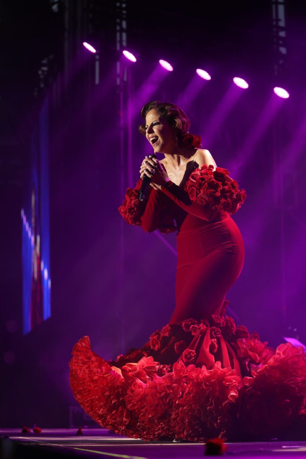 Pastora Soler en la Plaza de Toros de la Maestranza