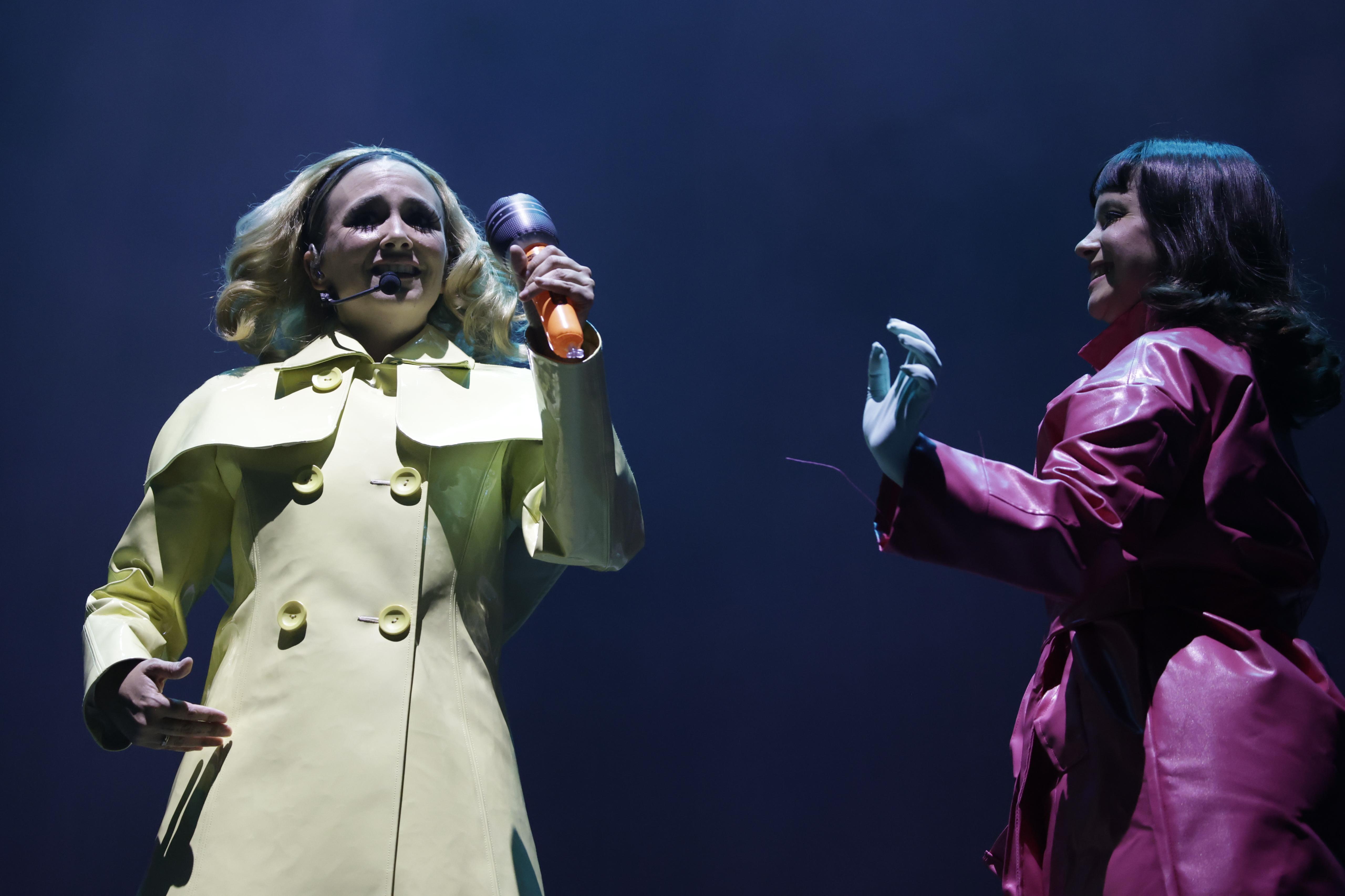 Rigoberta Bandini en la Plaza de España