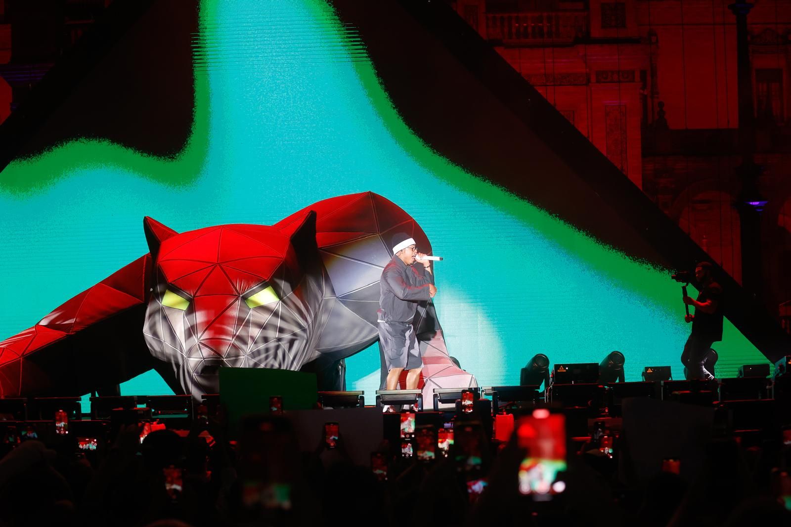 Concierto de Myke Towers, este miércoles en la Plaza de España