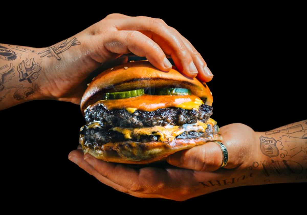 Hamburguesa de The Champions Burguer