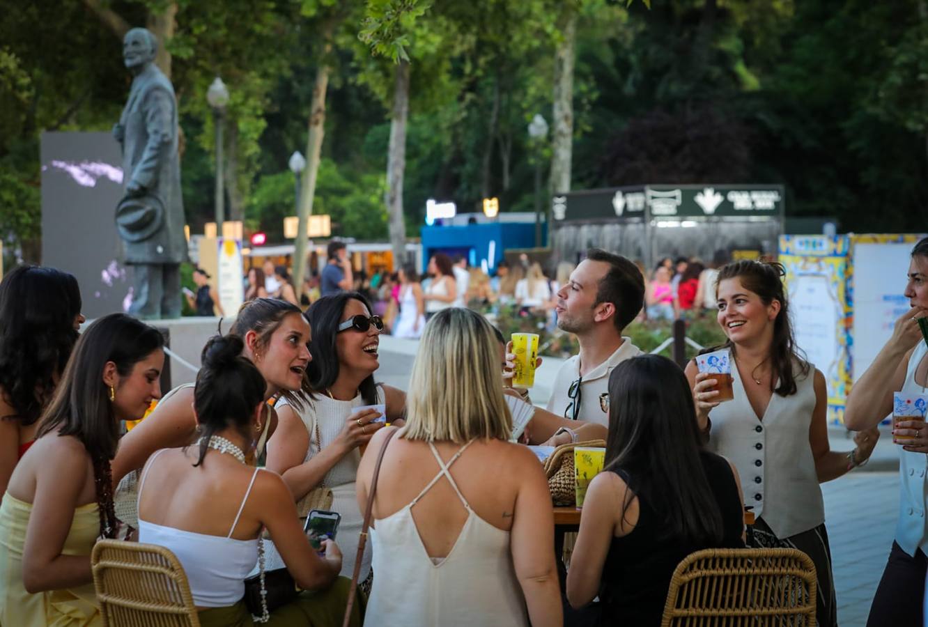 Ambiente previo al concierto de Los Caños