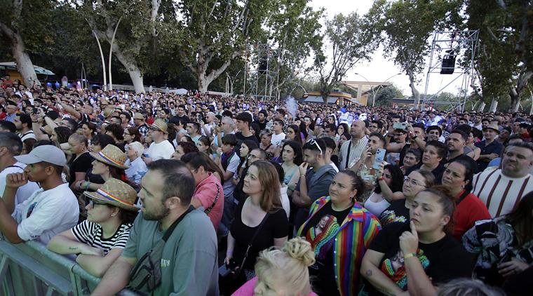 Imagen de archivo de conciertos en la Alameda