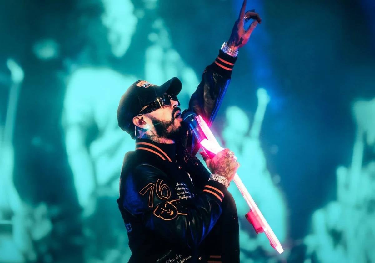 Imagen de archivo del cantante Anuel AA, que llegará a Sevilla en noviembre