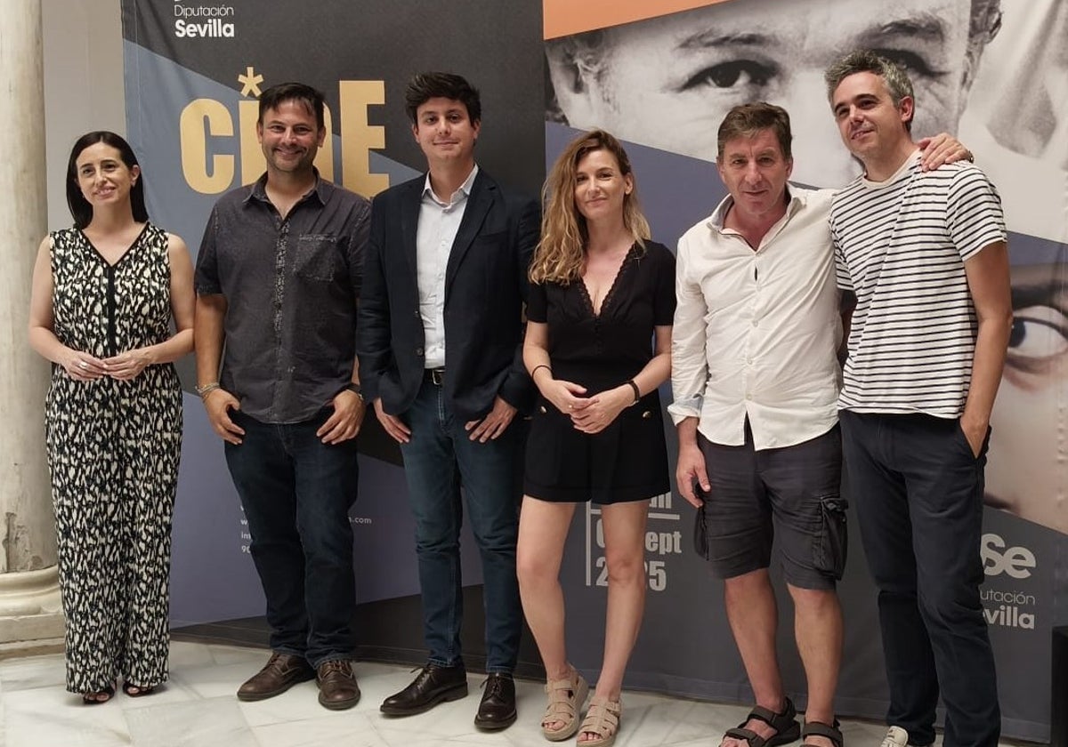 Participantes en la presentación del cine de verano