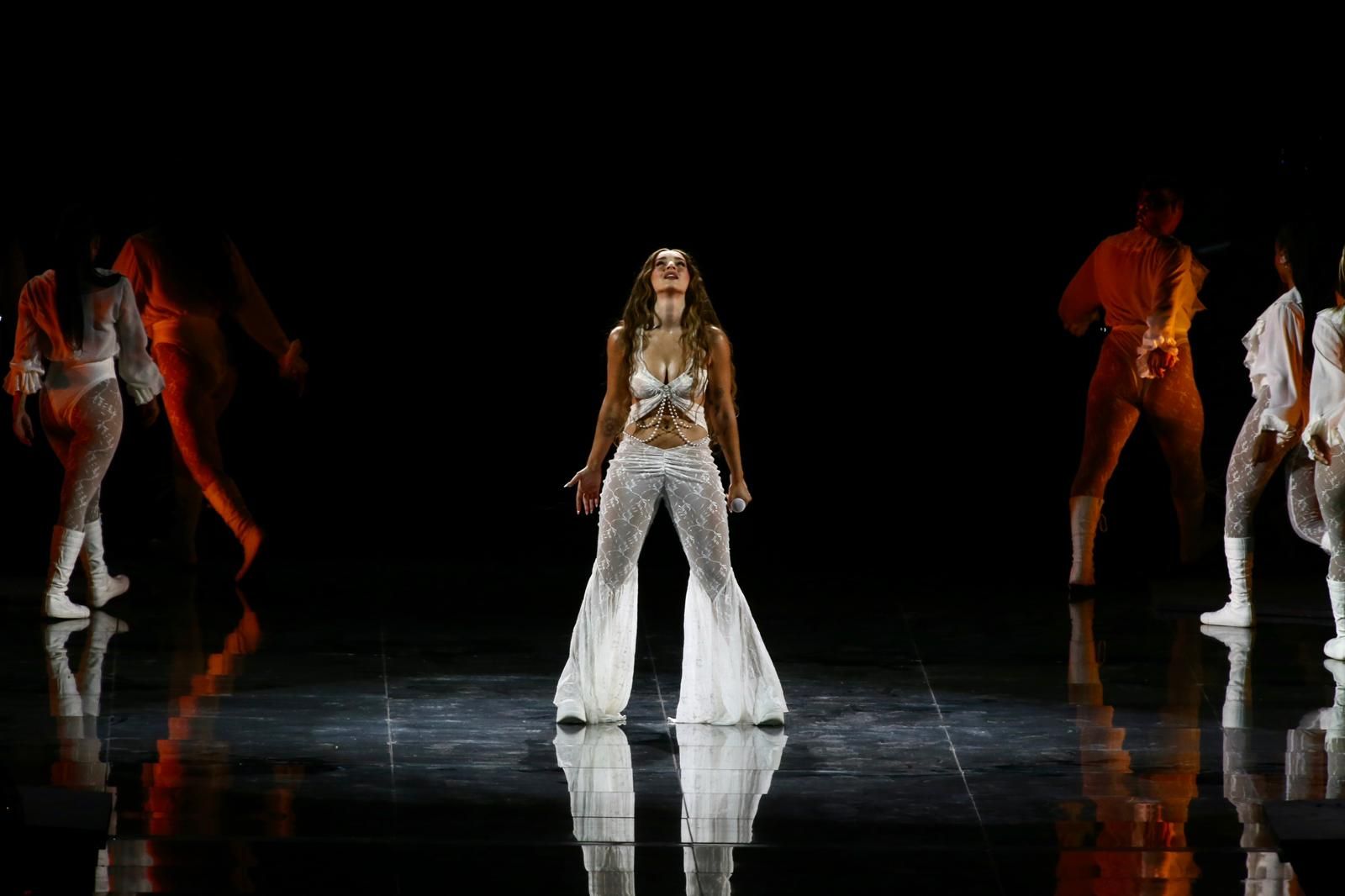 Concierto de Lola Índigo en el estadio de la Cartuja