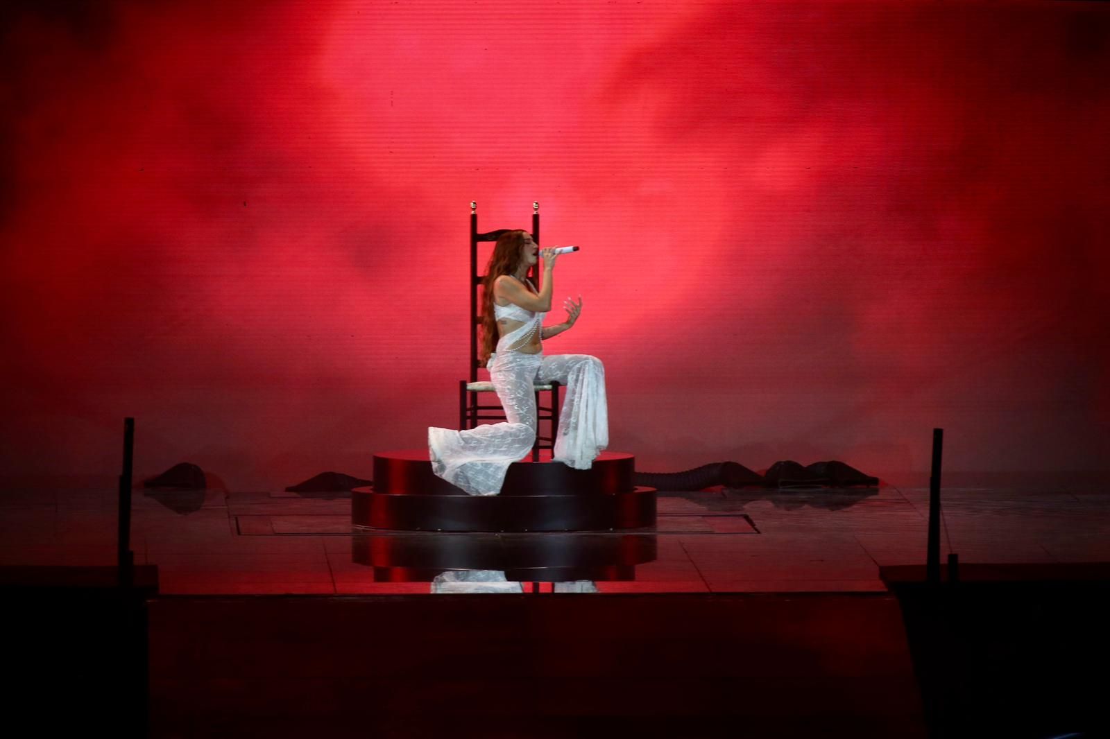 Concierto de Lola Índigo en el estadio de la Cartuja