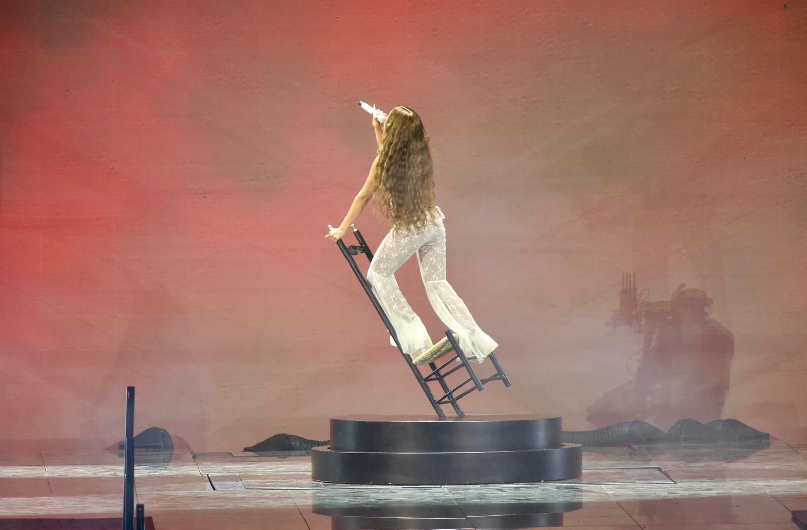 Concierto de Lola Índigo en el estadio de la Cartuja