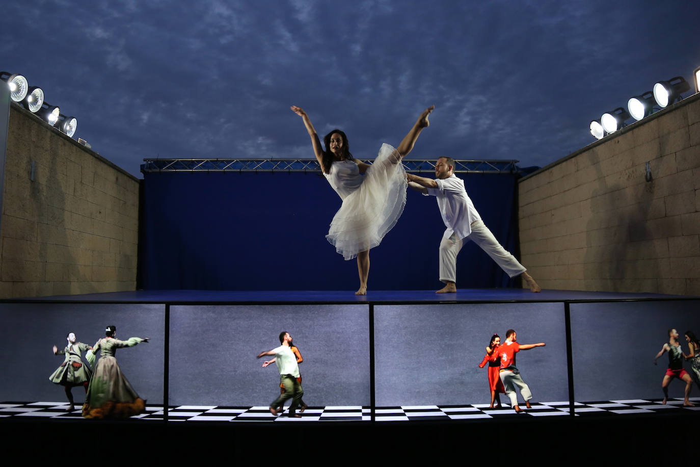 Representación en el Festival Internacional de Danza de Itálica