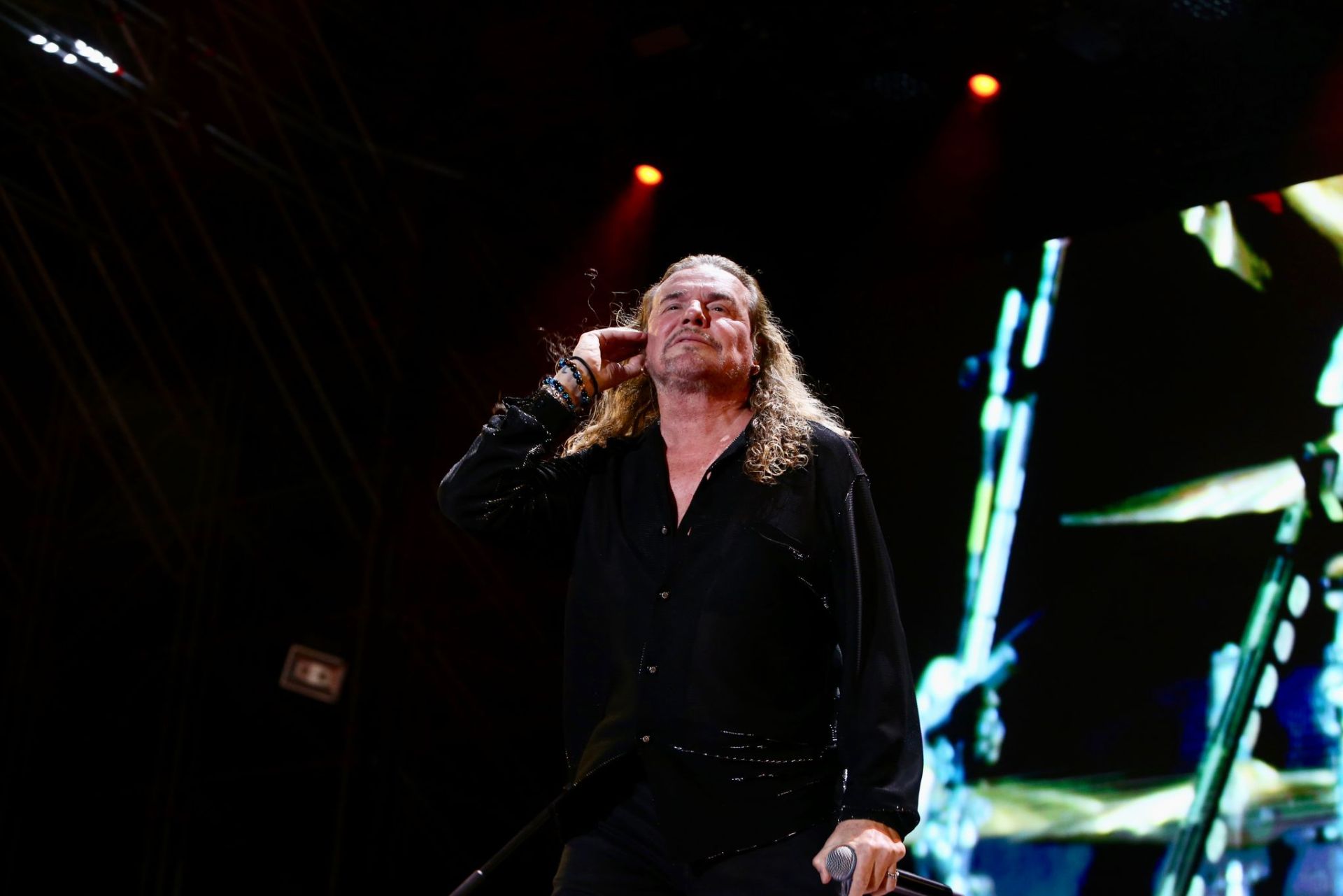 Actuación del grupo mexicano Maná, en la noche de este domingo en Sevilla