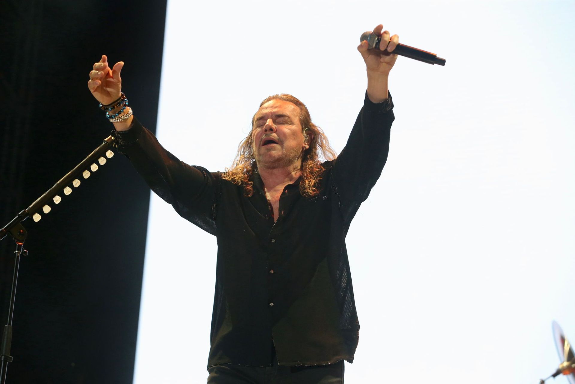 Actuación del grupo mexicano Maná, en la noche de este domingo en Sevilla