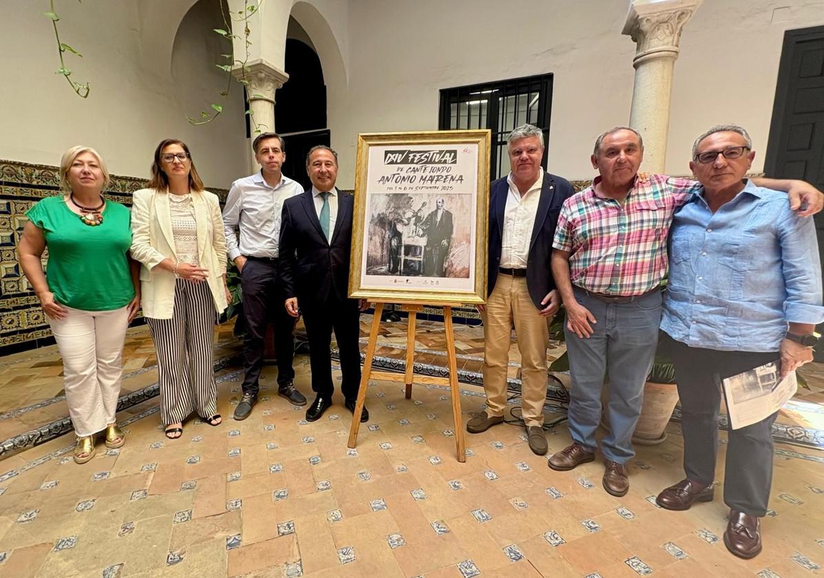 Presentación del cartel de la 64 edición del Festival de Cante Jondo Antonio Mairena