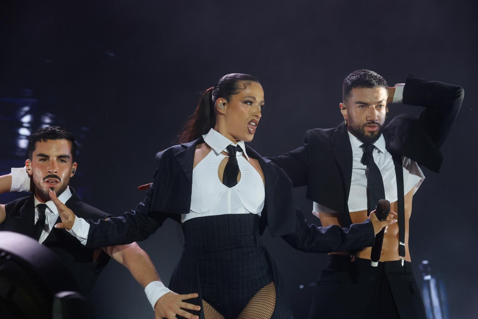 Un instante del concierto de Chanel